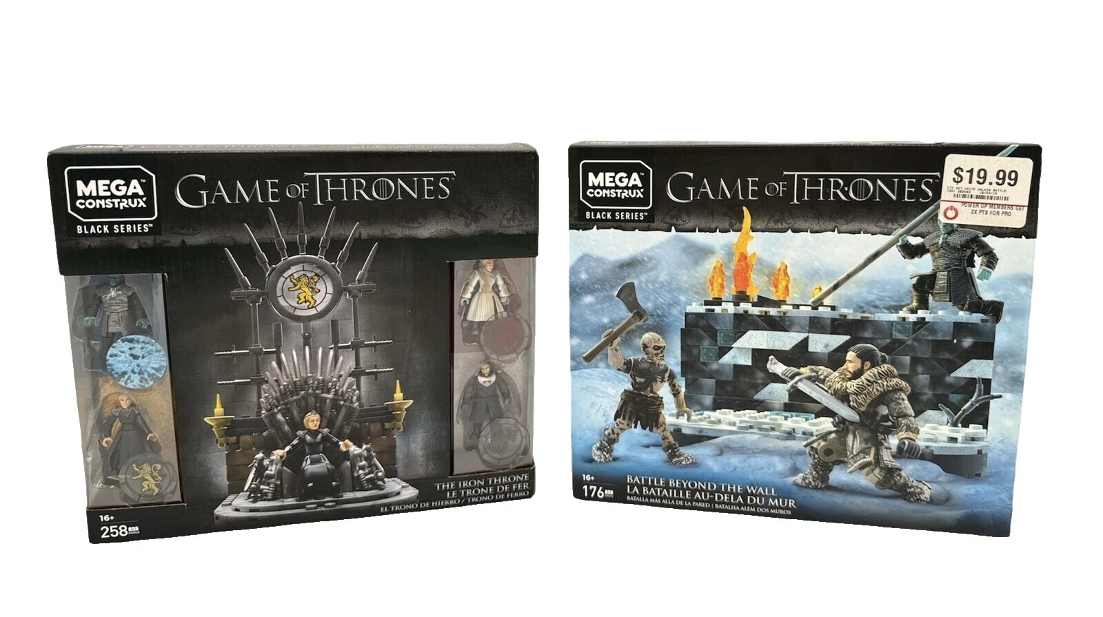 Game of Thrones Plastic Building Toy Complete Sets & Packs