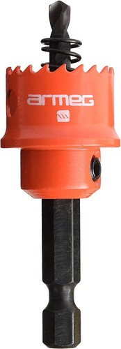 Armeg ACCELER8 Impact HSS Cobalt Sheet Metal Holesaw Drills,Choose 14-40mm & Set - Picture 7 of 19