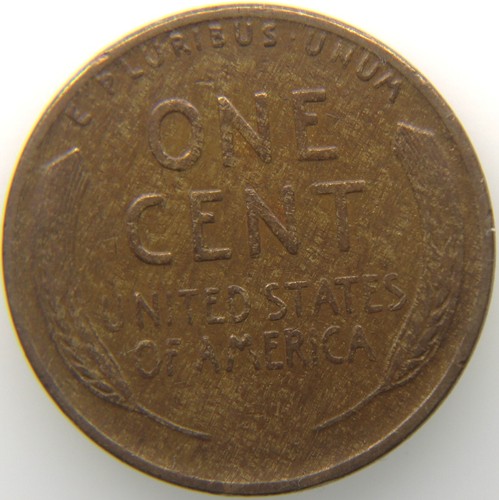 1937 Lincoln Wheat Cent - Improper Alloy Mix Wood Grain Woody - Rare Error Coin - Picture 3 of 4