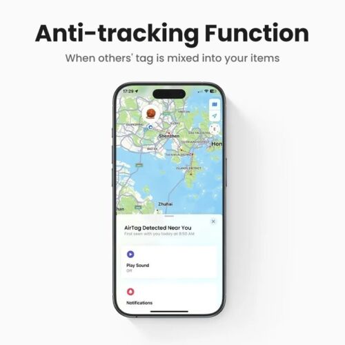 UGREEN SmartTrack Finder Seguridad SmartTag Bluetooth Find My Para MFi iPhone IOS - Imagen 2 de 7