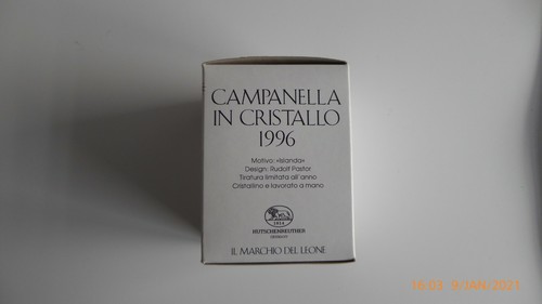 Hutschenreuther Kristallglocke 1996 Motiv: "Island" - Bild 3 von 11