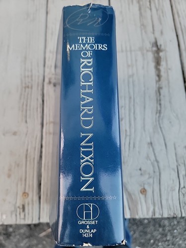 The Memoirs Of Richard Nixon Hardcover Book 1978 - Picture 2 of 24