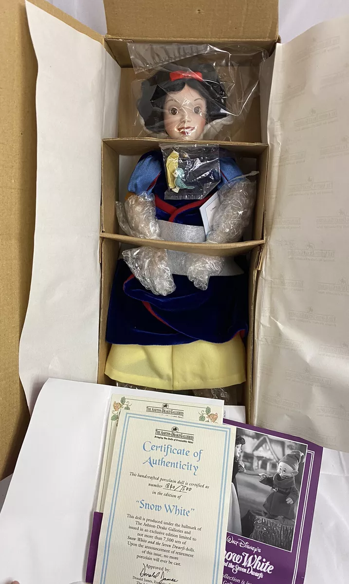 Ashton drake sales snow white