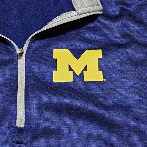 Michigan Wolverines Pullover Jacke Damen XL blau J-America NCAA Football - Bild 3 von 10