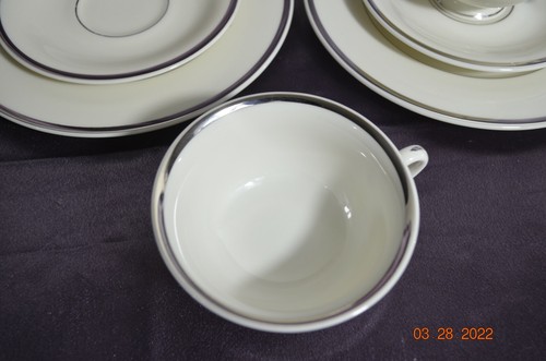 Vintage Lot of 6 Pc. Set ST. REGIS by CASTLETON made in U.S.A. Replacement Ware - Picture 6 of 8