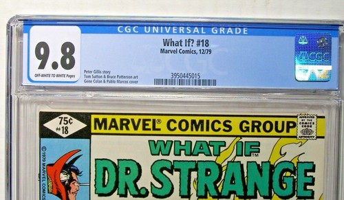 What if? #18, Marvel Comics, CGC 9.8, Dr. Strange - Picture 2 of 3
