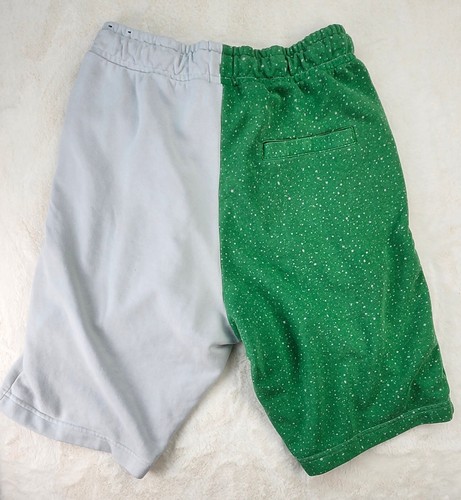 Nike Air Jordan Pantaloncini Basket Uomo M Verde Grigio Pile CK2854-028 Jumpman - Foto 14 di 14