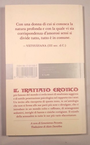 KAMA SUTRA Mallanaga Vatsyayana RIZZOLI BUR - Imagen 2 de 3