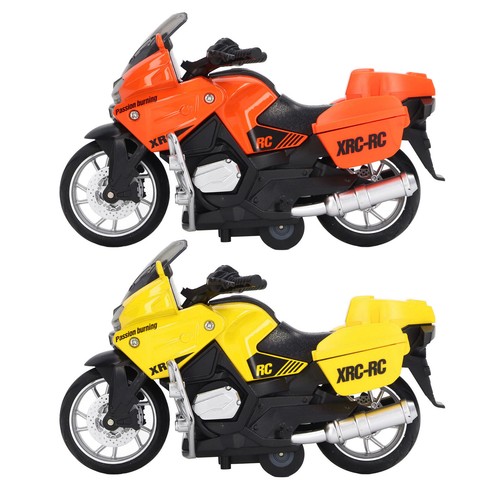 New 1:16 Scale Motorcycle Toy Alloy Sound Light Educational Portable Motorcycle - Picture 12 of 18