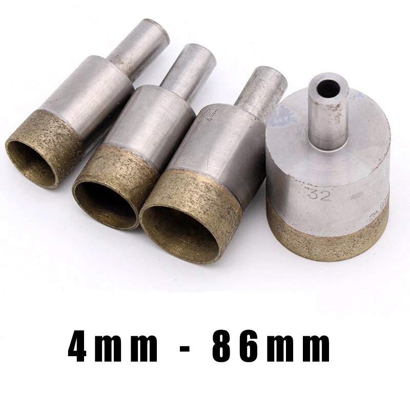 4mm - 86mm Diamond Hole Saw Drill Bit 10mm Shank for Glass Ceramic Tile Marble - Image 4 of 4