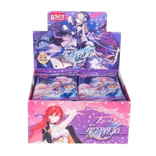 Honkai: Star Rail Premium Game Collection Trading Card Holo Sealed Booster Box - Picture 4 of 16