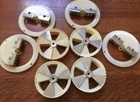 4 Sets Northwestern Model 60 Adjustable Candy Vending Wheel and Brush Super 60