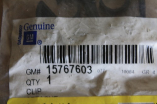 GM 15767603 LÍNEA RETENEDOR DIÉSEL 2009-2010 SILVERADO 2500/3500, SIERRA 2500/3500 - Imagen 1 de 2