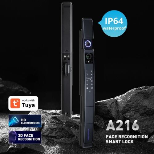 Smart Slim All Automatic Waterproof 3D Face Recognition Video Intercom Aluminum - Picture 3 of 7