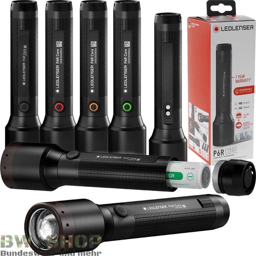 LEDLENSER TASCHENLAMPE PR-SERIE P2R P4R P5R P6R P7R BW POLIZEI OUTDOOR LED LAMPE - Bild 7 von 8