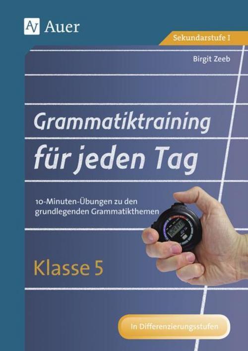 Grammatiktraining Für Jeden Tag Klasse 5 Birgit Zeeb