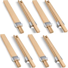 Wooden Drawer Slides Bottom Mount Classic Center Guide Track with Metal Slide Gl
