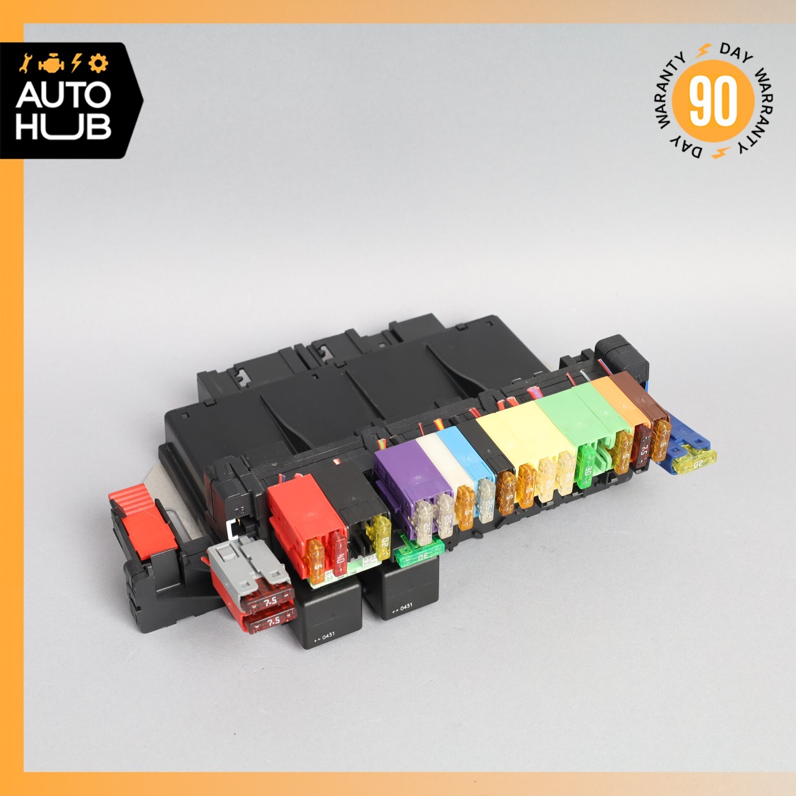 03-12 Mercedes R230 SL500 SL55 AMG SL550 Rear SAM Fuse Box Relay Module OEM