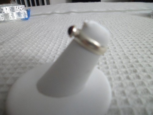 Anillo de Plata Esterlina Puntera Abierta Ajustable ~ Estilo 9 Púrpura con Caja de Regalo/Bolsa Regalo Gratis - Imagen 2 de 6