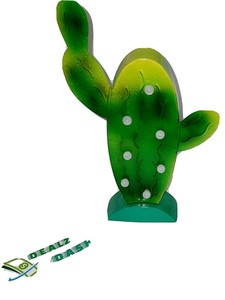Solar Powered Cactus LED Light Garden Ornament Outdoor Plant Lights Gift Decor