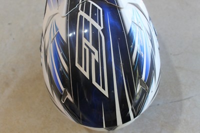 HJC Rphax Blue Helmet Size XS Dirtbike MX ATV UTV Offroad 2689 Z1