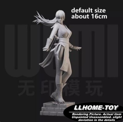 Game Kasumi Ninja Fighter Resin 3D Print GK Figure DIY Model Unpainted
