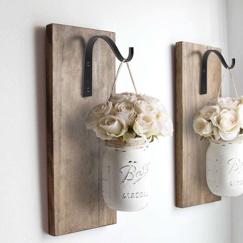 1/2/5pcs Iron Wall Hooks Metal Lantern Bracket Coat Hook Plant Planter Hangers - Picture 4 of 14