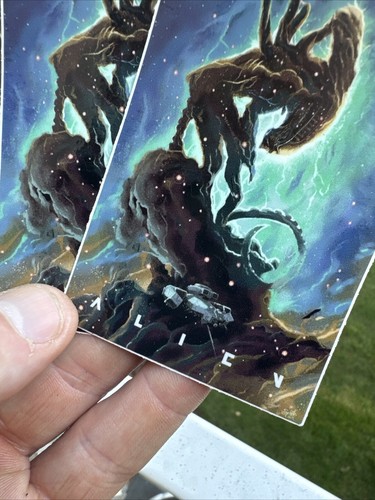 ALIEN ALIENS Sticker Pack 3.5” X 2.5” High Quality Vinyl MONDO Art Stickers V3 - Picture 3 of 4