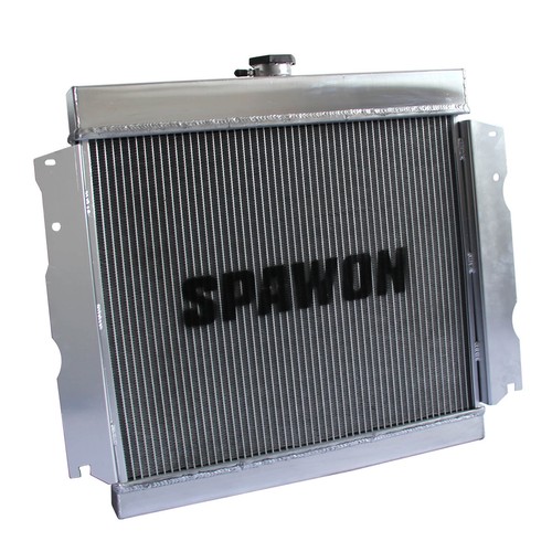 SPAWON Radiator Fit Plymouth Savoy Dodge Coronet 1963-1969 Aluminum V8 3 Row AT - Picture 8 of 8