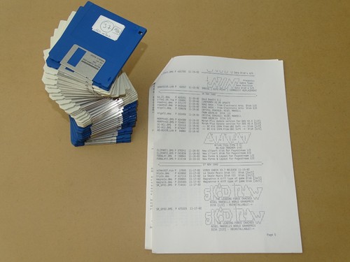 *** Pour AMIGA : lot # S06 *** soit 37 disquettes 3,5" {Logiciels, Jeux, Divers} - Photo 1/5