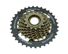 Sun Race Bicycle 7 Speed Multiple Freewheels 14/34t INDEX MFM-2A Black/Brown