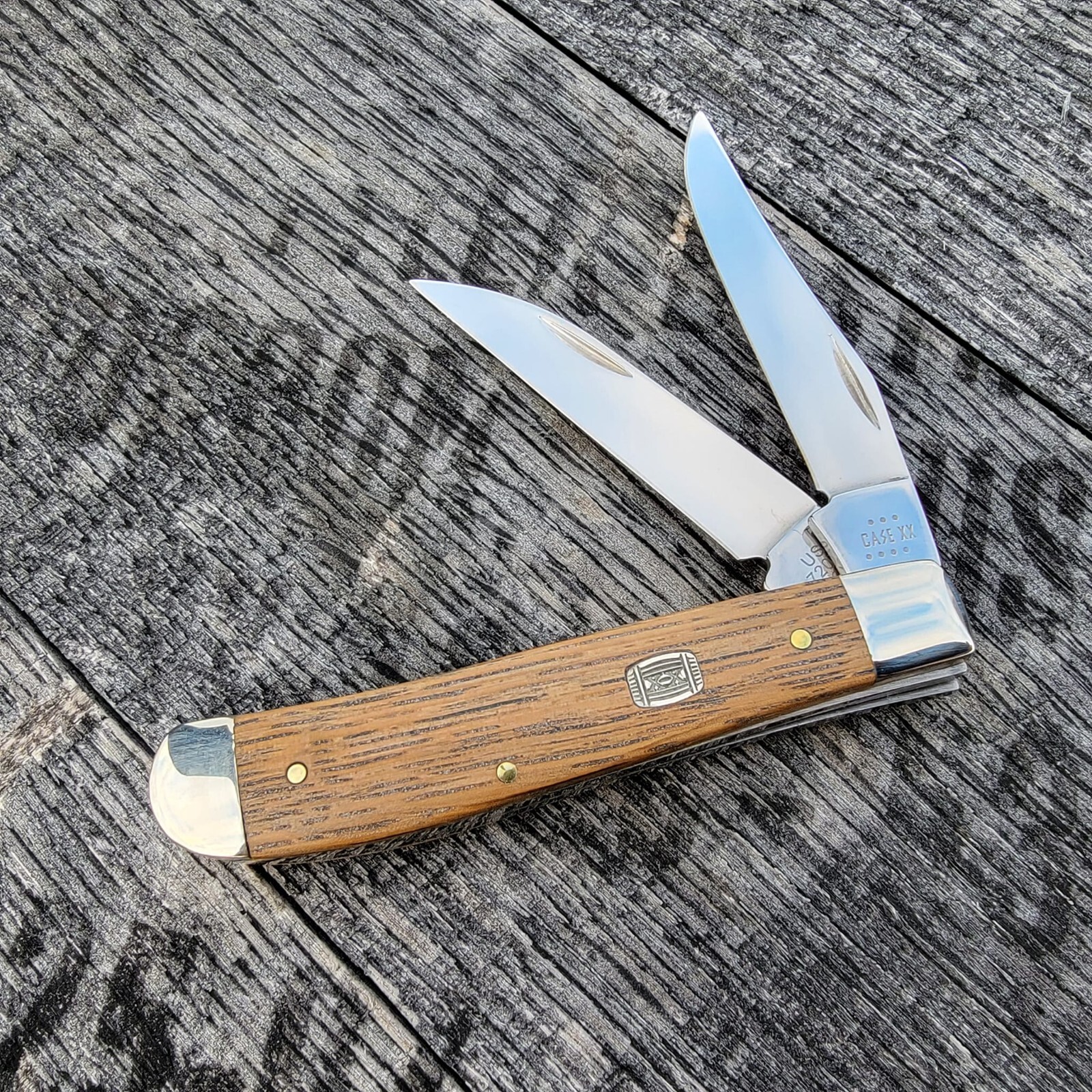 CASE XX KNIVES USA KENTUCKY BOURBON BARREL WOOD WHARNCLIFFE MINI