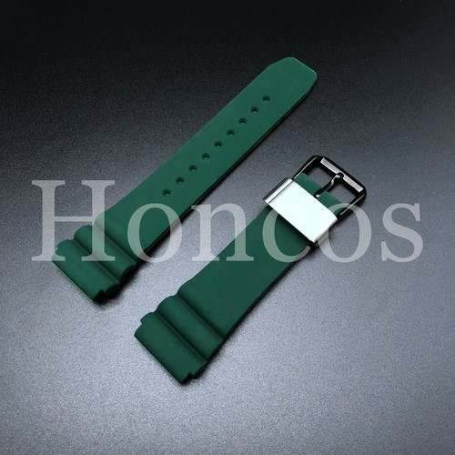NEW 22MM BLUE RUBBER STRAP FITS FOR SEIKO DIVER'S WATCH WITH 22MM LUGS - Picture 35 of 73