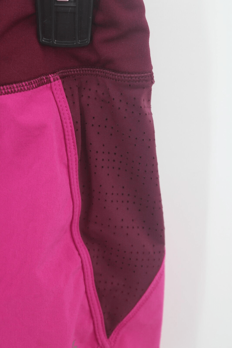 ★ ATHLETA ★ Athleta Womens Track This Run Shorts Magenta Pink Lined