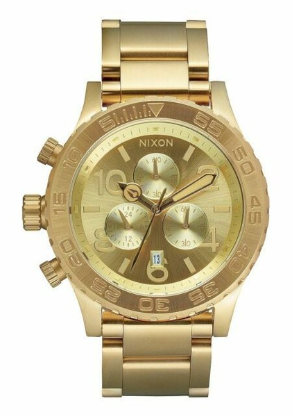 Nixon 42-20 Chrono Chronograph Watch - Gold (A037-502) for sale Nixon 42-20 Chrono Chronograph Watch - Gold (A037-502) for sale