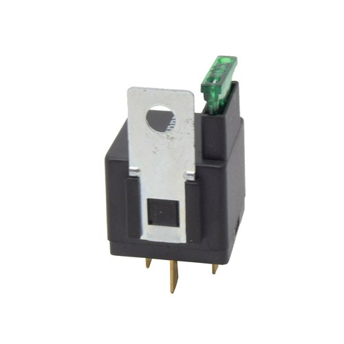 10-Pack Fused Relay 12V 30A/40A 5-Pin Auto Metal Mounting Tab SPST Built in Fuse - Picture 2 of 5