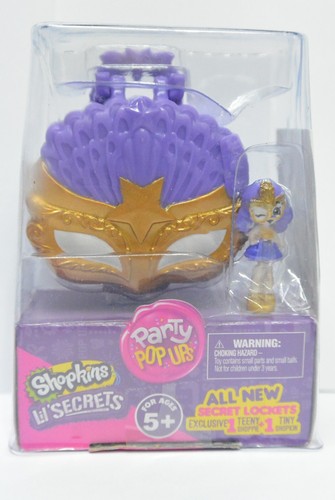 Shopkins Lil' Secrets Locket Party Popups Miniature Figure lot of 6 pcs - Picture 2 of 7