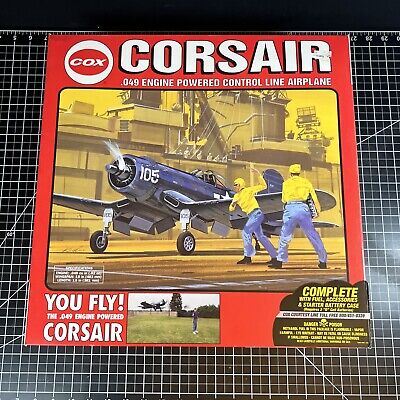 NEW SEALED Vintage 1995 Cox #9000 Corsair .049 Gas Powered NEW SEALED Vintage 1995 Cox #9000 Corsair .049 Gas Powered