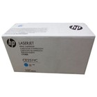 Toner HP LaserJet CE251YC Original Neuf Cyan 7900 Pages Pour HP CP3525 CM3530