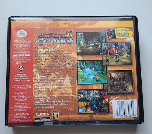 Jet Force Gemini CASE ONLY Nintendo 64 N64 Box ANY 4+ 20% OFF A+ QUALITY - Picture 2 of 5