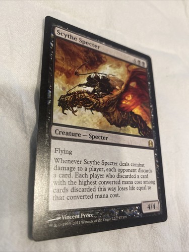 MTG Magic Scythe Specter Commander NM - Picture 3 of 4