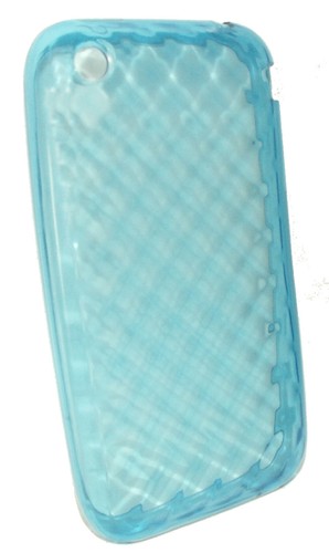 Silikon TPU Handy Cover Case Schutzhülle Hülle Blau für Apple iPhone 3 3G 3Gs - Bild 8 von 12