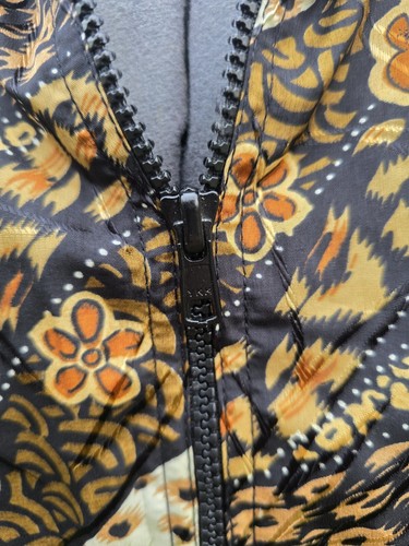 Kaktus Zip Jacket Floral Animal Print Vintage Windbreaker - Picture 9 of 13