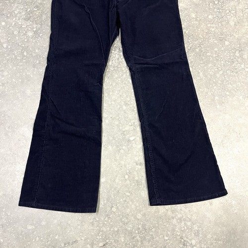 Vintage 70s Levis 646 Blue Corduroy Flare Leg Bell Bottom Pants Mens Sz 36x32 - Picture 7 of 15