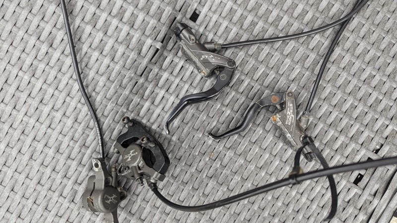 Hayes Stroker Hydraulic Disc Brakes Front and Rear With Discs
