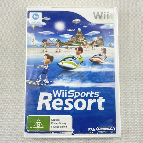 Wii Sports Resort Nintendo Wii Damaged Cover Disc in VGC No Manual