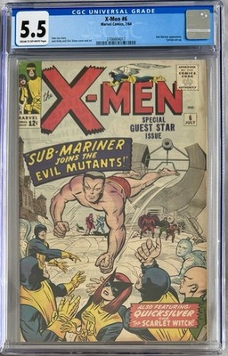 The X-Men #6 (Marvel Comics July 1964) for sale online | eBay