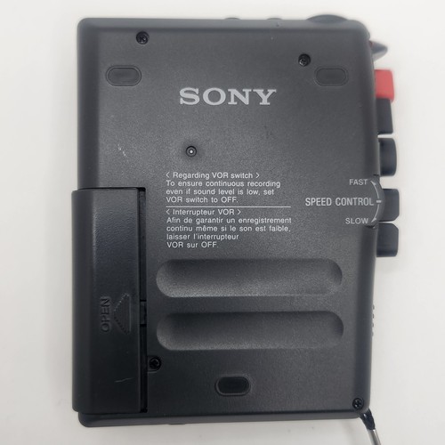 Sony TCM-353V Portable Cassette Tape Corder Recorder Player PARTS ONLY - Picture 8 of 8
