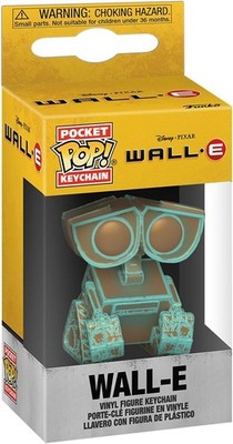Disney Pixar - Wall-E (Patina) Schlüsselanhänger - Funko Pop! Vinyltasche
