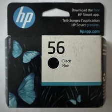 HP 56 (C6656AN#140) Black Ink Cartridge DeskJet PhotoSmart OfficeJet Fax